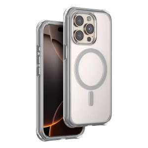 Apple iPhone 15 Pro Max Hulk Magsafe Kapak - Titan Gri