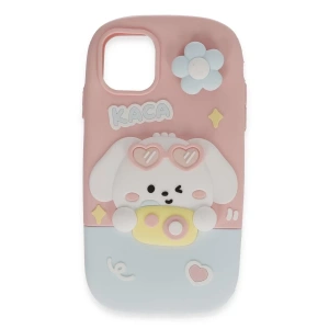 Apple iPhone 15 Pro Max Kılıf Poky Karakter Silikon Kapak - Desen 13