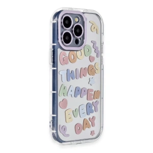 Apple iPhone 15 Pro Max Kılıf Reflexion Desenli Kapak - Desen 7