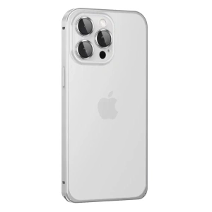 Apple iPhone 15 Pro Max Metal Bumper Mat Kapak - Gümüş