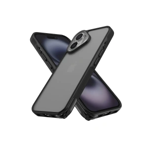 Apple iPhone 16 Kılıf Elegant Kapak - Siyah
