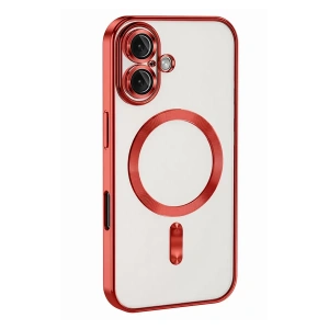Apple iPhone 16 Kılıf Kross Magneticsafe Kapak - Kırmızı