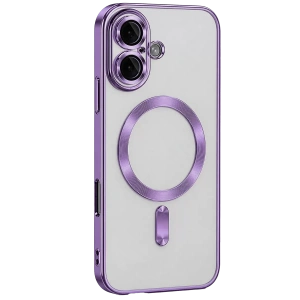 Apple iPhone 16 Kılıf Kross Magneticsafe Kapak - Mor
