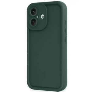 Apple iPhone 16 Kılıf Viera Silikon - Koyu Yeşil