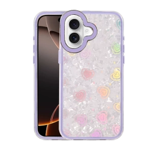 Apple iPhone 16 Lumi Desenli Kapak - Mor