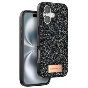 Apple iPhone 16 Plus Bright Simli Kapak - Siyah