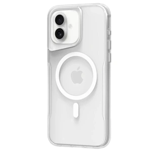 Apple iPhone 16 Plus Kılıf PC Poso Magsafe Kapak - Şeffaf