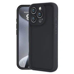 Apple iPhone 16 Pro Kılıf Viera Silikon - Siyah