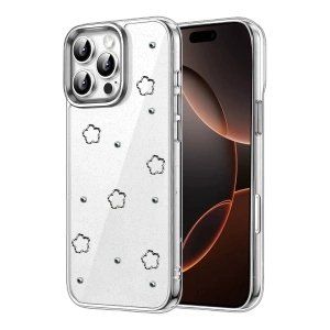Apple iPhone 16 Pro Max Fiyonk Desenli Kapak - Desen 2