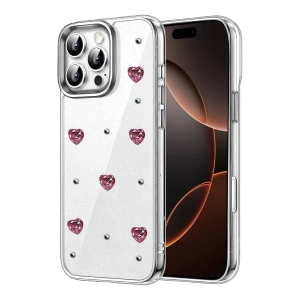 Apple iPhone 16 Pro Max Fiyonk Desenli Kapak - Desen 3