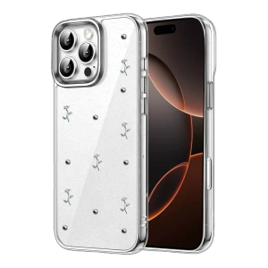 Apple iPhone 16 Pro Max Fiyonk Desenli Kapak - Desen 4