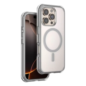 Apple iPhone 16 Pro Max Hulk Magsafe Kapak - Titan Gri