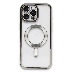 Apple iPhone 16 Pro Max Kılıf Kross Magneticsafe Kapak - Titan Gri