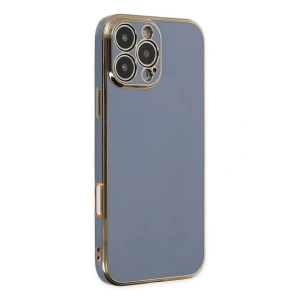Apple iPhone 16 Pro Max Kılıf Volet Silikon - Mavi