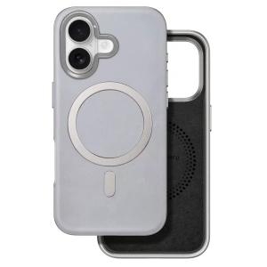 Apple iPhone 16 Puskas Magsafe Kapak - Titan Gri