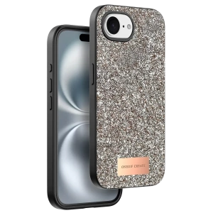 Apple iPhone 16E Bright Simli Kapak - Gold