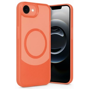 Apple iPhone 16E Kılıf Maya Karbon Kapak - Kırmızı
