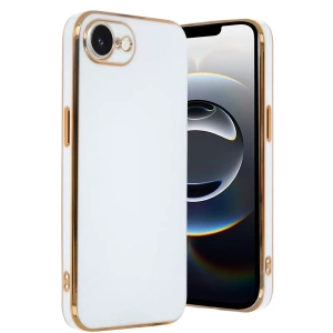 Apple iPhone 16E Kılıf Volet Silikon - Beyaz