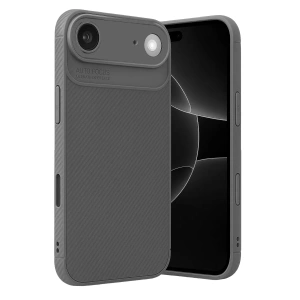 Apple iPhone 17 Air Auto Focus Karbon Kapak - Gri