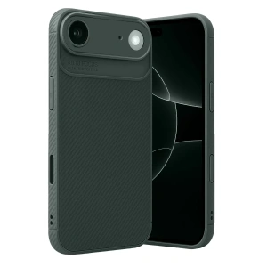 Apple iPhone 17 Air Auto Focus Karbon Kapak - Koyu Yeşil