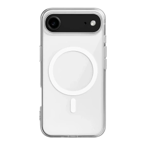 Apple iPhone 17 Air Kılıf Magneticsafe Şeffaf Silikon - Şeffaf