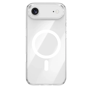 Apple iPhone 17 Air Kılıf Pc Real Magsafe Kapak - Şeffaf