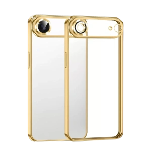 Apple iPhone 17 Air Lensli Silikon - Gold