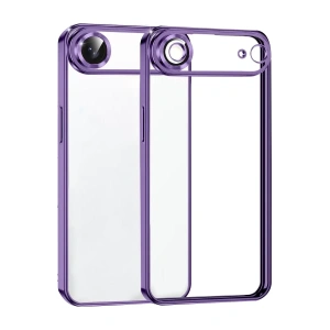 Apple iPhone 17 Air Lensli Silikon - Mor