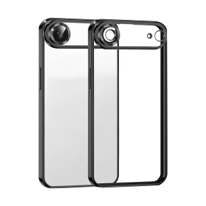 Apple iPhone 17 Air Lensli Silikon - Siyah