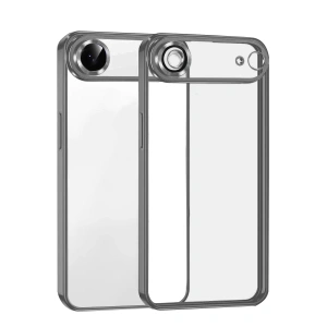Apple iPhone 17 Air Lensli Silikon - Titan Gri