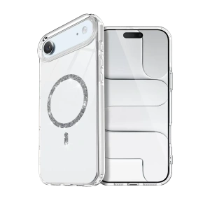 Apple iPhone 17 Air Live Diamond Magsafe Kapak - Şeffaf