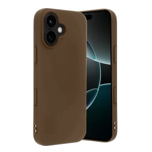 Apple iPhone 17 First Silikon - Kahverengi