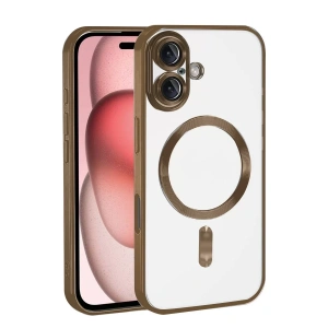 Apple iPhone 17 Kross Magneticsafe Kapak - Çöl Titanyum