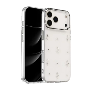 Apple iPhone 17 Pro Fiyonk Desenli Kapak - Desen 4