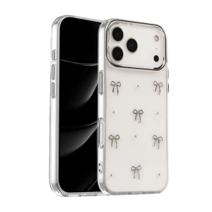 Apple iPhone 17 Pro Fiyonk Desenli Kapak - Desen 5