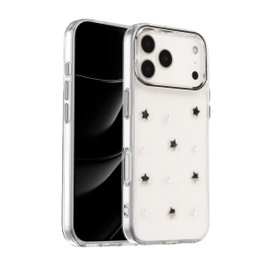 Apple iPhone 17 Pro Fiyonk Desenli Kapak - Desen 7