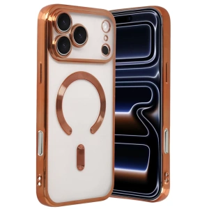 Apple iPhone 17 Pro Kross Magneticsafe Kapak - Turuncu