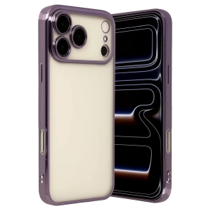 Apple iPhone 17 Pro Lensli Silikon - Mor