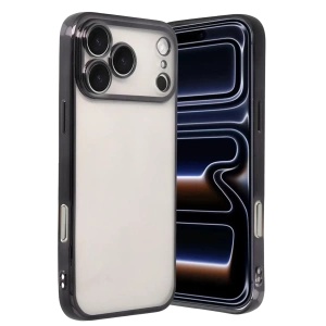 Apple iPhone 17 Pro Lensli Silikon - Siyah