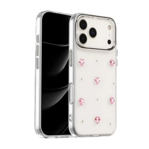 Apple iPhone 17 Pro Max Fiyonk Desenli Kapak - Desen 3