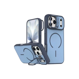 Apple iPhone 17 Pro Max Flexa Magsafe Kapak - Mavi