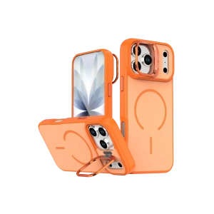 Apple iPhone 17 Pro Max Flexa Magsafe Kapak - Turuncu