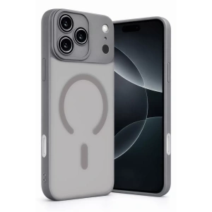 Apple iPhone 17 Pro Max Jota Lensli Magsafe Kapak - Titan Gri