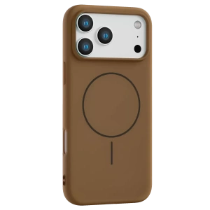 Apple iPhone 17 Pro Max Jully Magsafe Kapak - Kahverengi