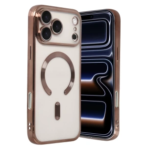 Apple iPhone 17 Pro Max Kross Magneticsafe Kapak - Çöl Titanyum