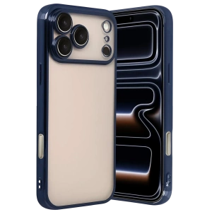Apple iPhone 17 Pro Max Lensli Silikon - Lacivert