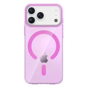 Apple iPhone 17 Pro Max PC Blank Magsafe Kapak - Pembe