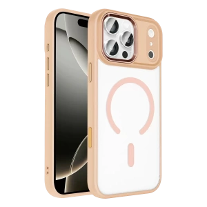 Apple iPhone 17 Pro Max Terea Magsafe Kapak - Pembe