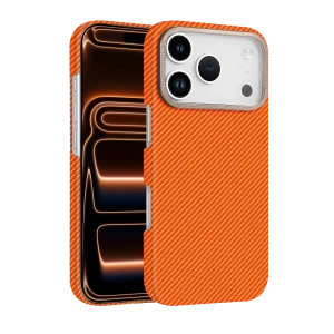 Apple iPhone 17 Pro Max Vega Magsafe Kapak - Turuncu