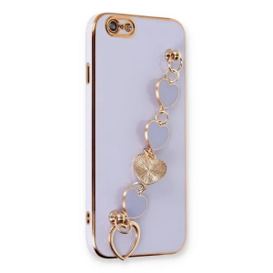 Apple iPhone 6 Kılıf Esila Silikon - Lila